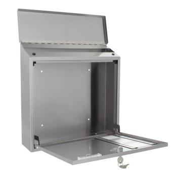 Preview: Rottner Edelstahl-Briefkasten Muro Inox T06048